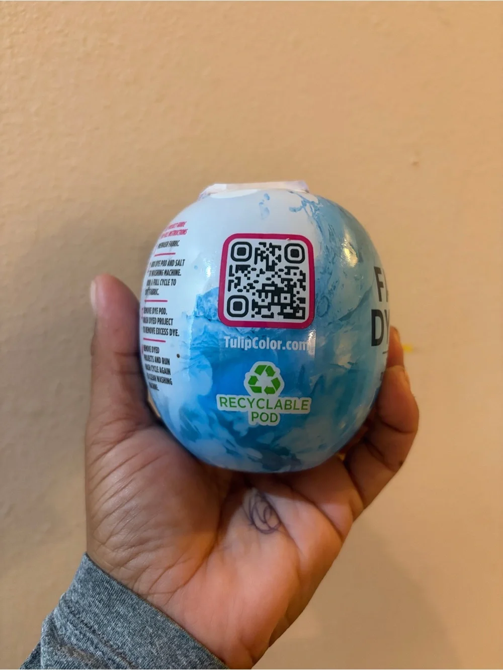 Tulip Fabric Dye Pod - Summer Skies Blue